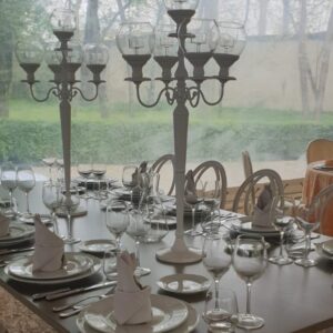 Candelabro Col. Bianco
