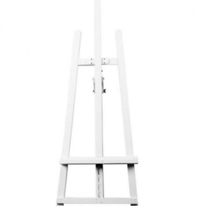 Cavalletto Legno Bianco
