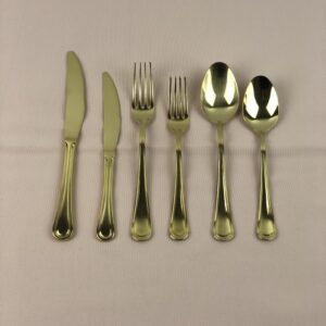 Coltello Dessert - Linea Inglese Oro