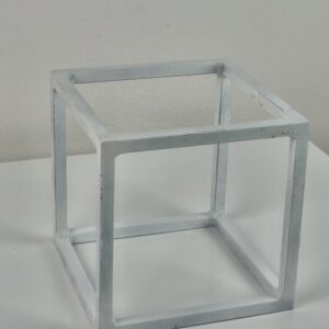 struttura parallelepipedo base quadrata col. bianco