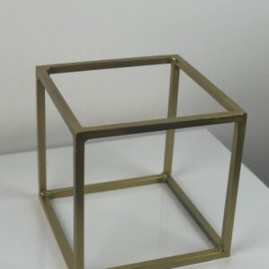 struttura parallelepipedo base quadrata col. oro