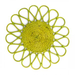 Linea Rattan Petalo Verde