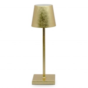 Lampada da Tavolo Poldina Foglia Oro - Lampada da Tavolo Foglia Oro