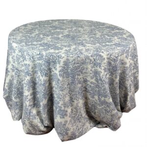 Tovagliolo - Toile de Jouy Blu