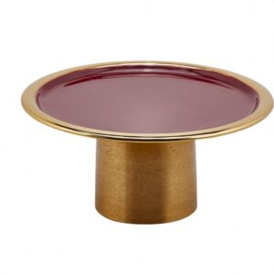 Alzata Charm Bordeaux cm. h.14 diam.25