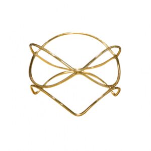 Alzata Crown - Alzata in silicone col.Oro