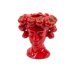 Vaso Chakra Pomodoro Testa