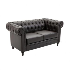 Divano Chesterfield Nero