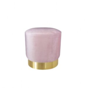 Pouf Velluto Rosa