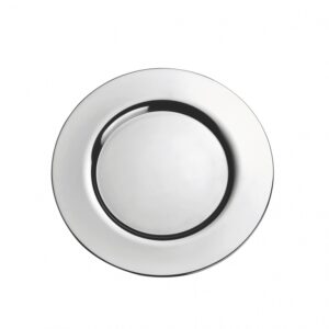 Sottopiatto Linea Acciaio Inox