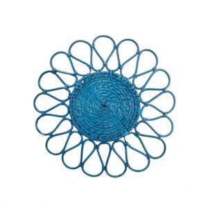 Linea Rattan Petalo Blu