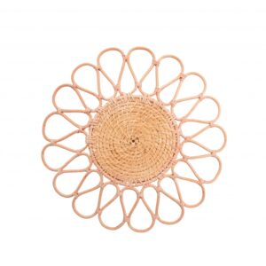 Sottopiatto Linea Rattan Petalo Naturale - Linea Etnico Rattan Naturale