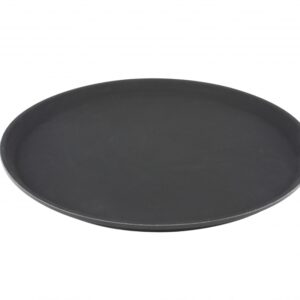 Vassoio Rotondo antiscivolo Cambro col.Nero diam.cm.35,5