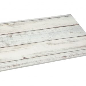 Tagliere Melaminico Effetto Legno Bianco